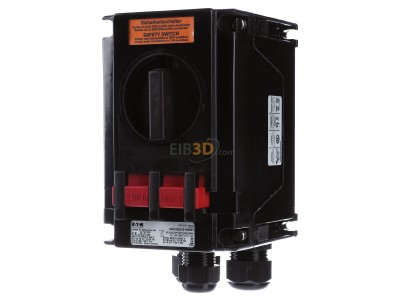 Front view Ceag GHG 262 2301 R0001 Ex-proof off switch 
