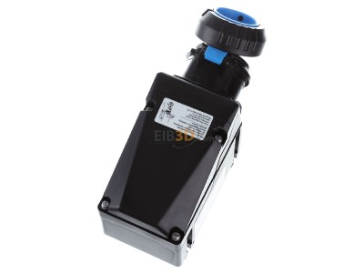 Ansicht oben hinten Ceag GHG5114306R0001 Wandsteckdose 200-250V 3Pol 