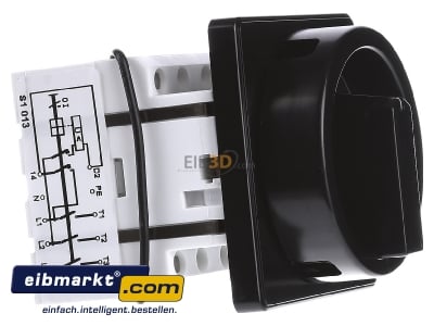 View on the left Elektra Tailfingen S1 013/HS-F3-D-SS Off-load switch 3-p 25A
