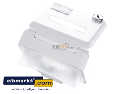 Ansicht oben hinten Mennekes 4304 Datendose Cepex f.RJ 45-Anschludose 