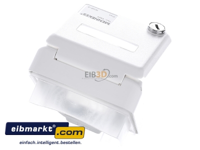 Ansicht oben hinten Mennekes 4304 Datendose Cepex f.RJ 45-Anschludose 