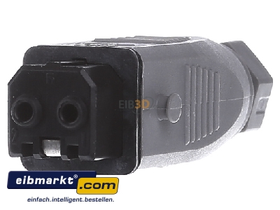 Front view Hirschmann ICON STAK 2 Sensor-actuator connector
