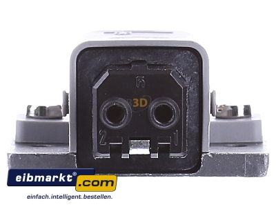 Front view Hirschmann ICON STAKAP 2 gr Sensor-actuator connector chassis
