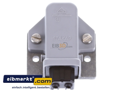View up front Hirschmann ICON STAKAP 2 gr Sensor-actuator connector chassis
