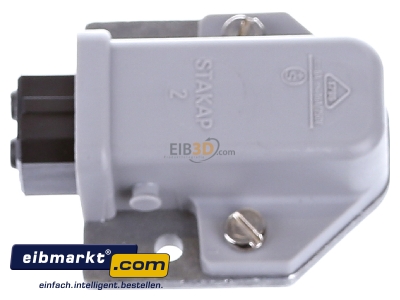 View top right Hirschmann ICON STAKAP 2 gr Sensor-actuator connector chassis
