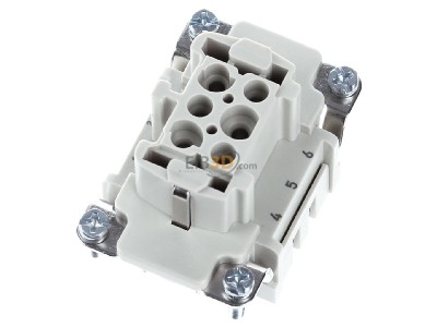 Ansicht oben links Harting 09 33 006 2702 Kontakteinsatz Crimp 