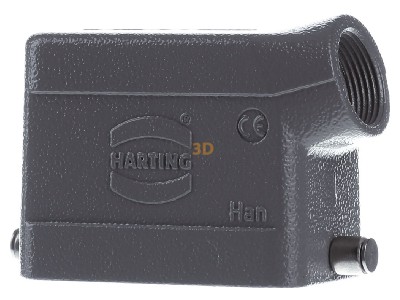 Frontansicht Harting 09 30 010 1541 T�llengeh�use HAN 10-GS-R-16 