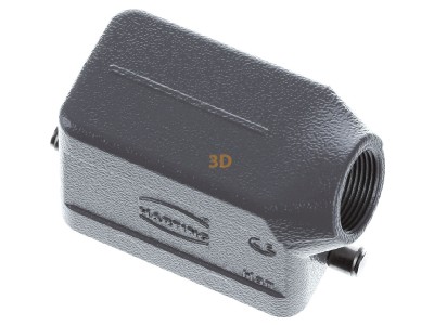 Ansicht oben vorne Harting 09 30 010 1541 T�llengeh�use HAN 10-GS-R-16 