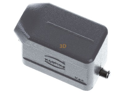 Ansicht oben hinten Harting 09 30 010 1541 T�llengeh�use HAN 10-GS-R-16 
