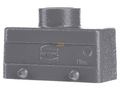 Frontansicht Harting 09 30 016 1420 Tllengehuse HAN 16B-GG-21 