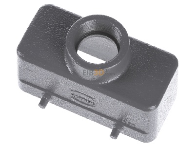 Top rear view Harting 09 30 016 1420 Plug case for industry connector 
