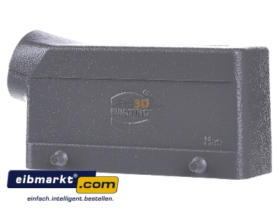 Frontansicht Harting 09 30 024 1520 Tllengehuse HAN 24B-GS-21 