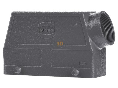 Frontansicht Harting 09 30 024 0521 Tllengehuse HAN 24B-GS-29 