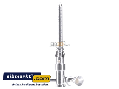 Ansicht links Harting 09 15 000 6103 Stiftkontakt 0,5qmm 