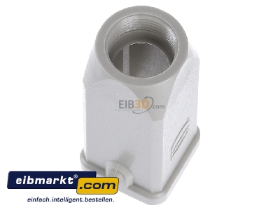 Ansicht oben links Harting 09 20 003 0420 Tllengehuse HAN 3-A-GG, grau 