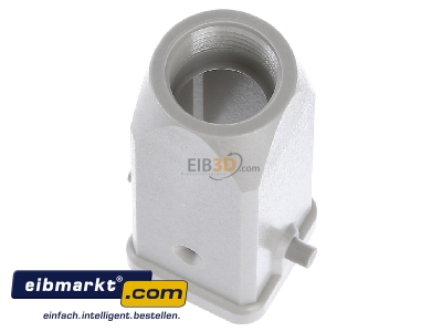 Ansicht oben hinten Harting 09 20 003 0420 Tllengehuse HAN 3-A-GG, grau 