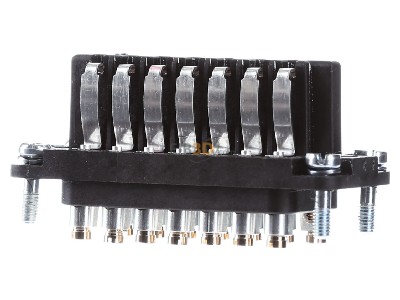Frontansicht Harting 09 70 014 2811 Schraubanschluss Federeinsatz 