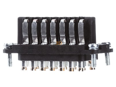 Ansicht hinten Harting 09 70 014 2811 Schraubanschluss Federeinsatz 