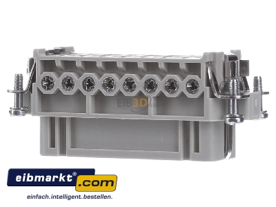 Frontansicht Harting 09 20 016 2812 Schraubanschlu 