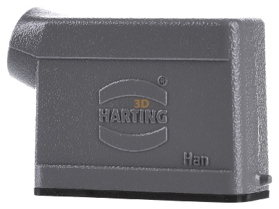 Back view Harting 09 20 016 1541 Plug case for industry connector 
