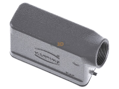 Ansicht oben vorne Harting 09 20 016 1541 Tllengehuse HAN 16A-GS-16 