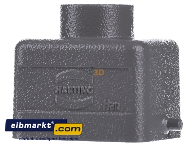 Front view Harting 09 30 006 1440 Plug case for industry connector - 
