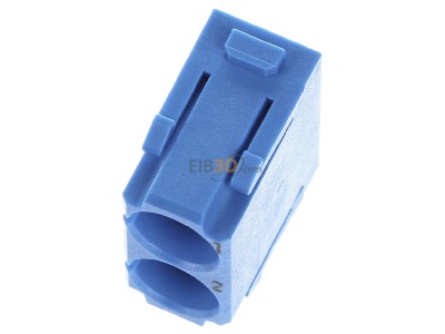 View up front Harting 09 14 002 4501 Pin insert for connector 2p 
