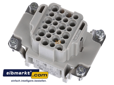Ansicht oben vorne Harting 09 16 024 3101 Kontakteinsatz Crimp 