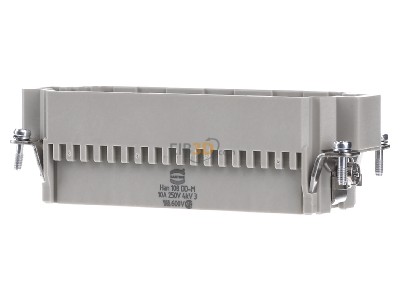 Frontansicht Harting 09 16 108 3001 Kontakteinsatz Crimp 