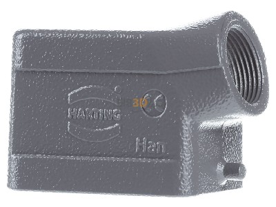 Ansicht hinten Harting 09 30 006 1541 Tllengehuse HAN 6B-GS-16 