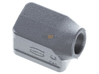 Ansicht oben hinten Harting 09 30 006 1541 Tllengehuse HAN 6B-GS-16 