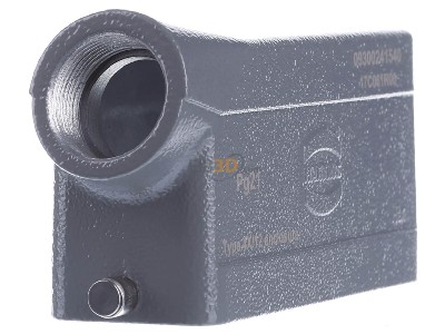 View on the right Harting 09 30 024 1540 Plug case for industry connector 
