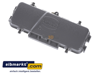 Top rear view Harting 09 30 024 5425 Cap for industrial connectors 
