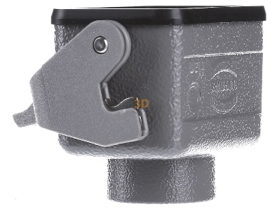 View on the right Harting 09 30 006 1750 Coupling housing for industry connector 
