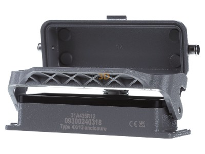 Frontansicht Harting 09 30 024 0318 AB-Geh�use 