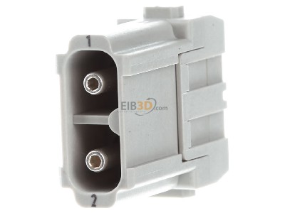 Frontansicht Harting 09 14 002 2601 Stiftmodul Axial 2.5-8qmm 