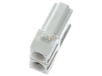 Ansicht oben hinten Harting 09 14 002 2601 Stiftmodul Axial 2.5-8qmm 