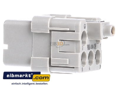 View on the right Harting 09 12 005 3101 Bus insert for connector 5p - 
