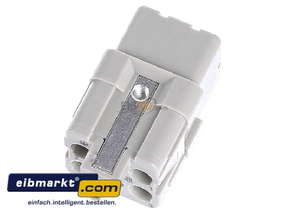 Top rear view Harting 09 12 005 3101 Bus insert for connector 5p - 
