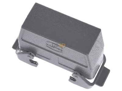 Ansicht oben vorne Harting 19 30 024 0537 Tllengehuse HAN 24B-GS-QS-M32 