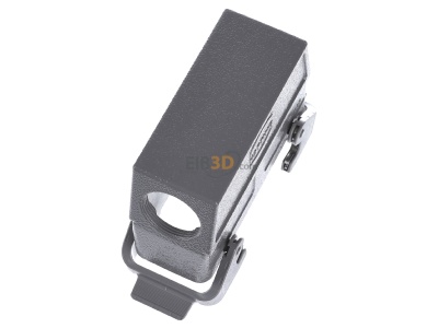 Ansicht oben links Harting 19 30 024 0537 Tllengehuse HAN 24B-GS-QS-M32 