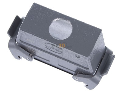 Ansicht oben vorne Harting 19 30 024 0737 Kupplungsgehuse Han 24B-kg-QB-M32 
