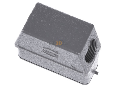 Ansicht oben hinten Harting 19 20 016 0546 Tllengehuse HAN 16 A-GS-M25 