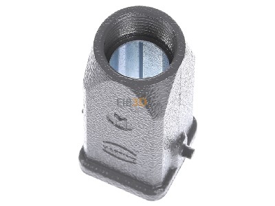 Ansicht oben vorne Harting 19 20 003 1440 Tllengehuse Metall HAN 3A-GG M20 