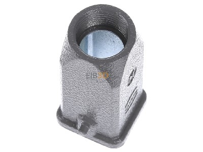 Ansicht oben links Harting 19 20 003 1440 Tllengehuse Metall HAN 3A-GG M20 