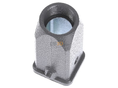 Ansicht oben rechts Harting 19 20 003 1440 Tllengehuse Metall HAN 3A-GG M20 