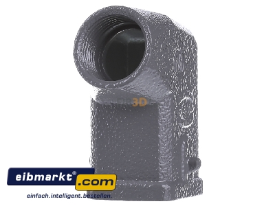 Frontansicht Harting 19 20 003 1640 Tllengehuse Metall HAN 3A-GW-M20 