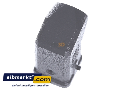 Ansicht oben hinten Harting 19 20 003 1640 Tllengehuse Metall HAN 3A-GW-M20 