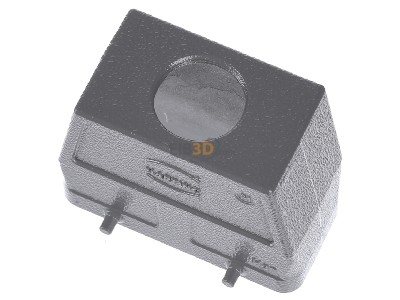 Ansicht oben vorne Harting 19 30 016 0427 Tllengehuse Han 16B-gg-M32 