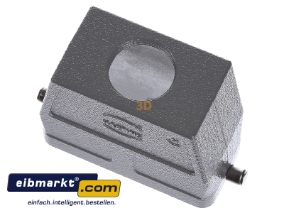 Ansicht oben vorne Harting 19300160447 Tllengehuse HAN 16B-GG-R-M32 19 30 016 0447
